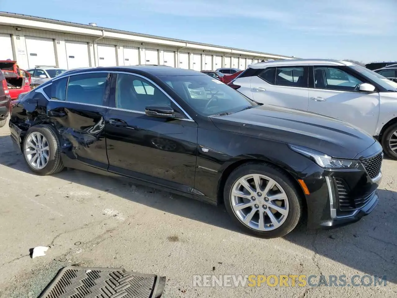 4 fotografías del automóvil dañado 1G6DW5RK2L0121900 CADILLAC CT5 2020