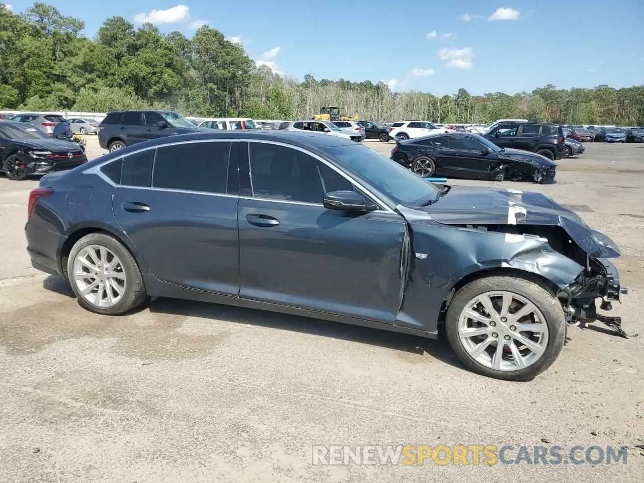 4 fotografías del automóvil dañado 1G6DW5RK7L0120600 CADILLAC CT5 2020