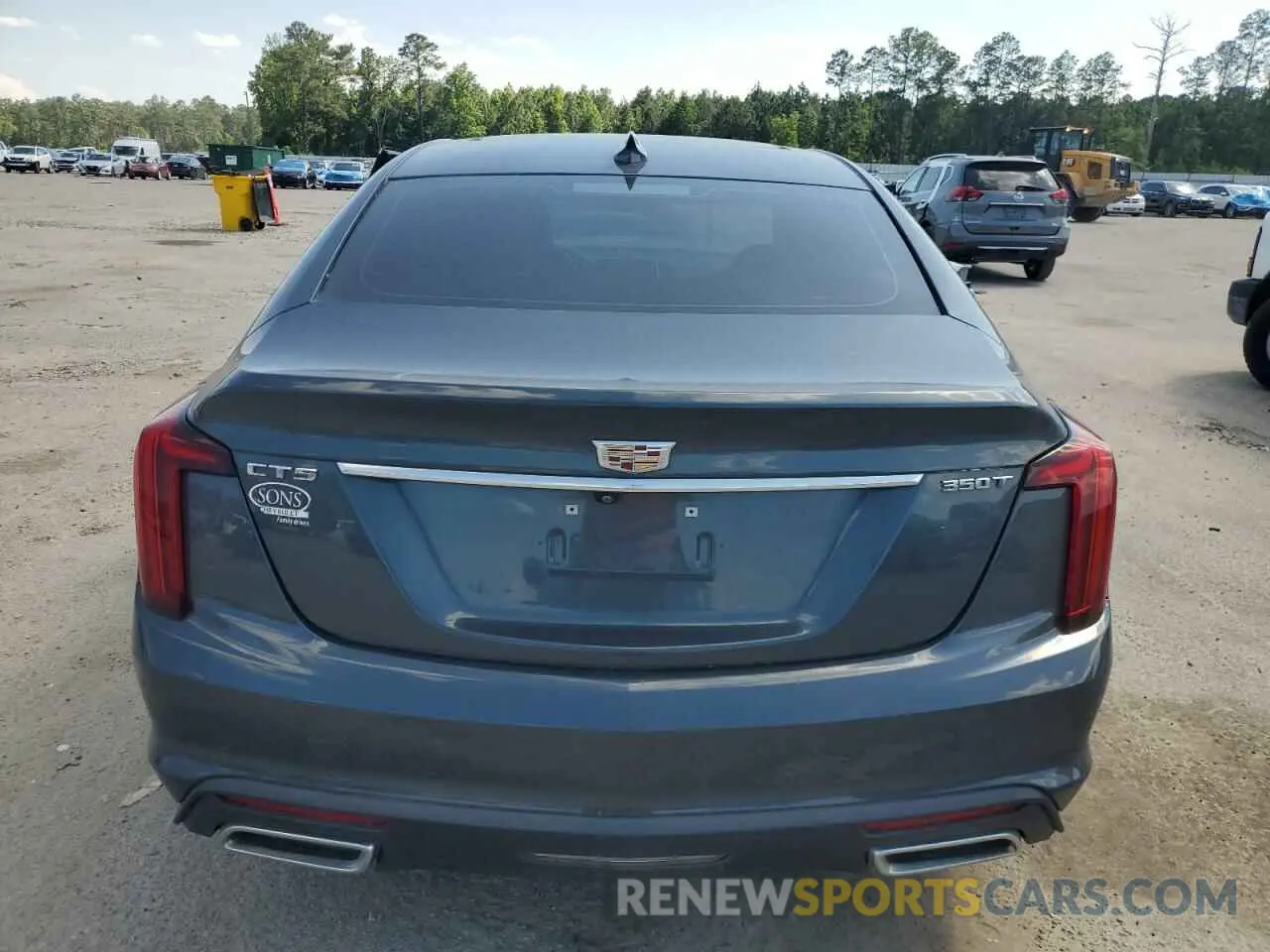 6 fotografías del automóvil dañado 1G6DW5RK7L0120600 CADILLAC CT5 2020