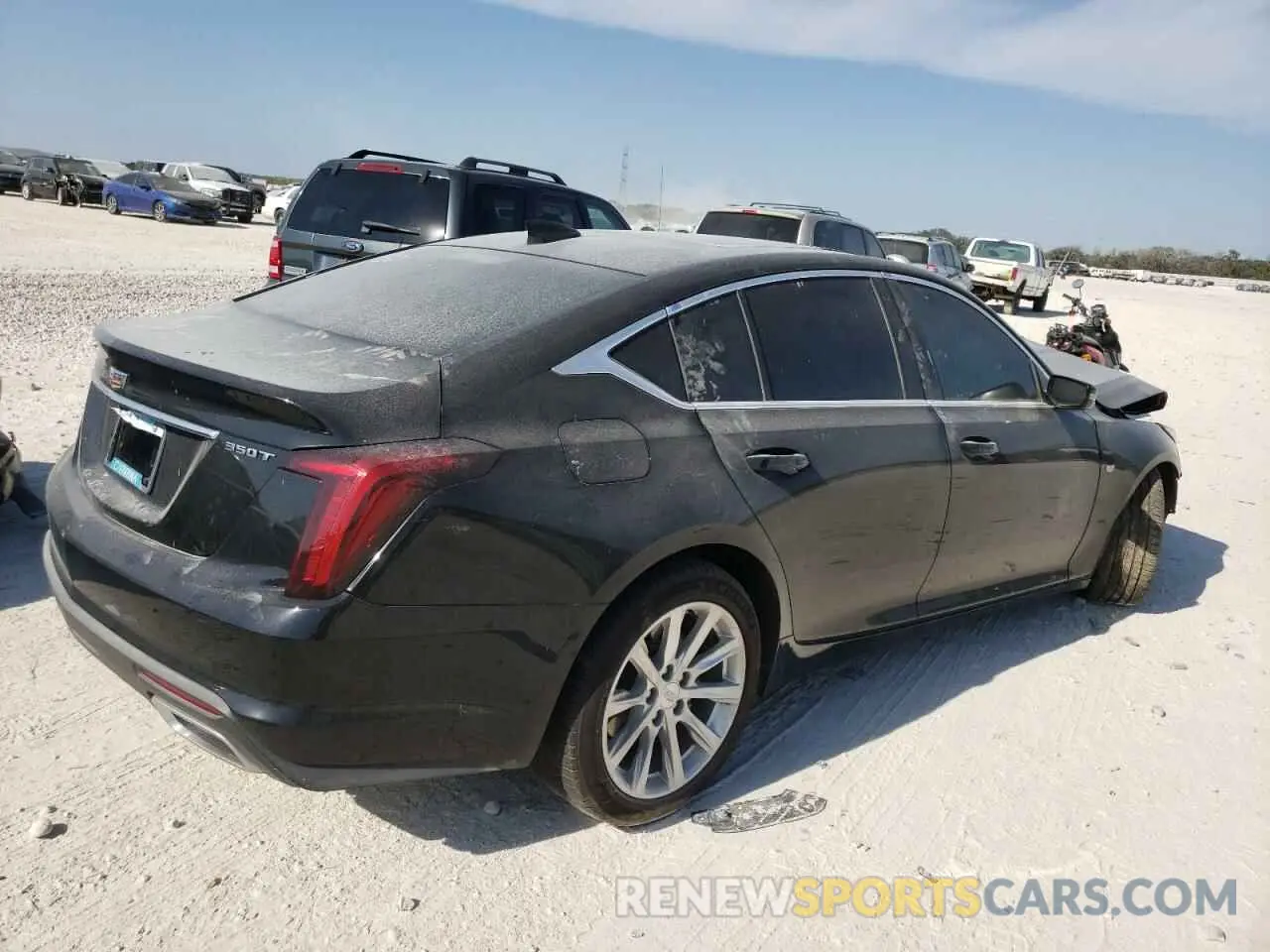 4 fotografías del automóvil dañado 1G6DW5RK7L0130737 CADILLAC CT5 2020