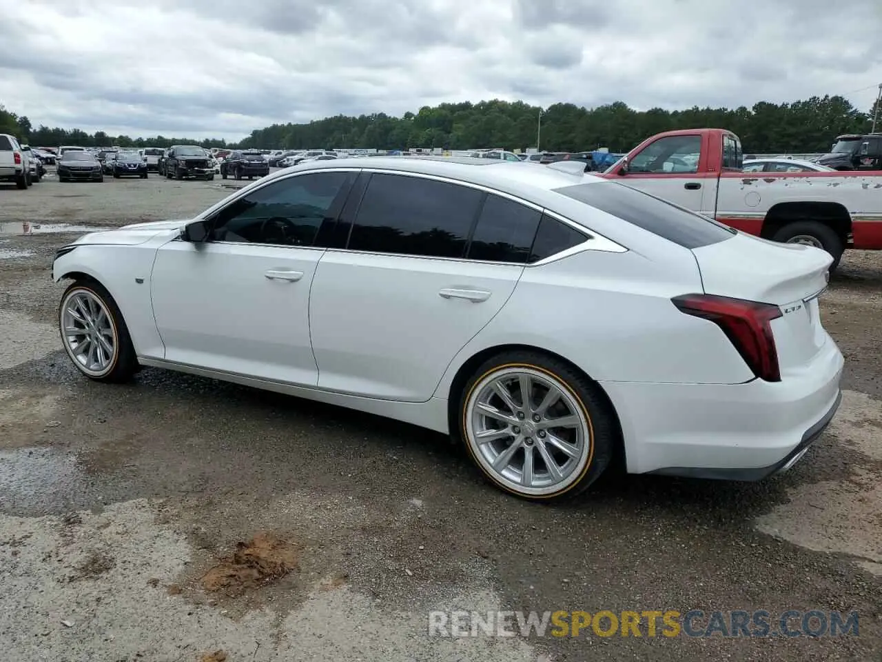2 fotografías del automóvil dañado 1G6DW5RK7L0151829 CADILLAC CT5 2020