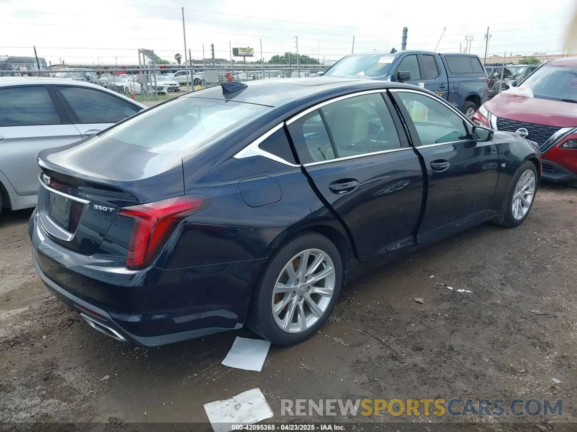 4 fotografías del automóvil dañado 1G6DW5RK7L0152642 CADILLAC CT5 2020