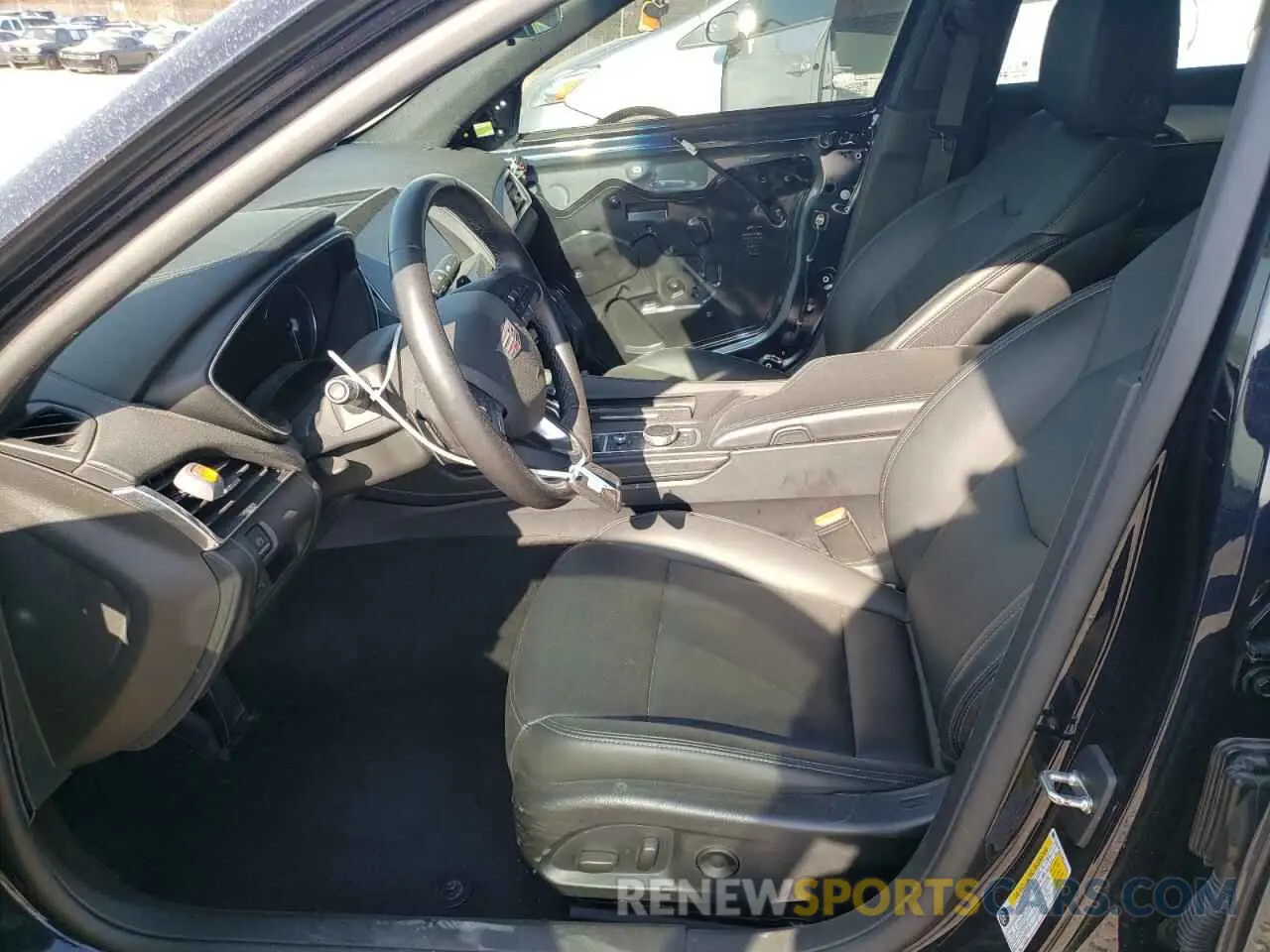 7 fotografías del automóvil dañado 1G6DM5RK5M0117413 CADILLAC CT5 2021