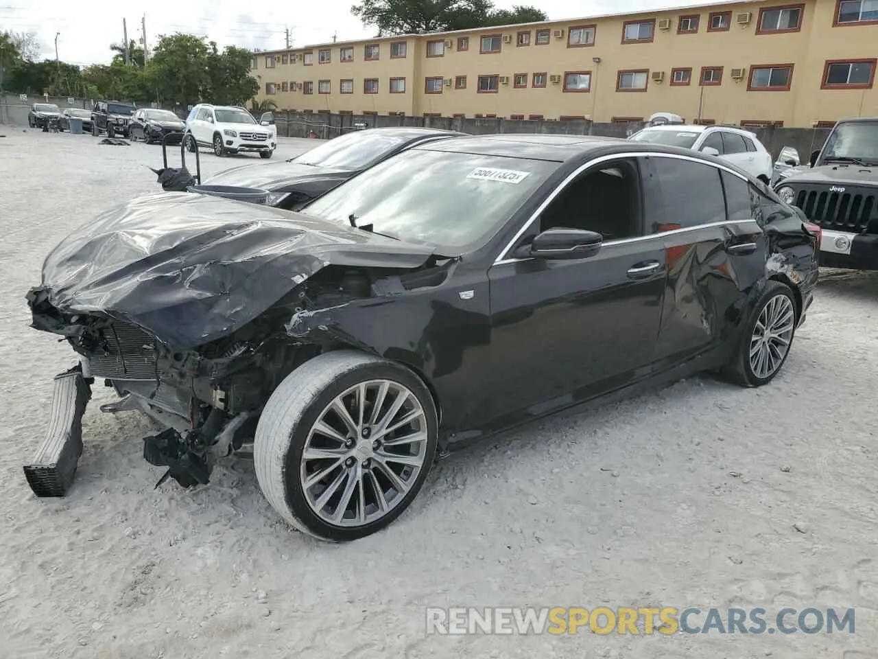1 fotografías del automóvil dañado 1G6DN5RK3M0146325 CADILLAC CT5 2021