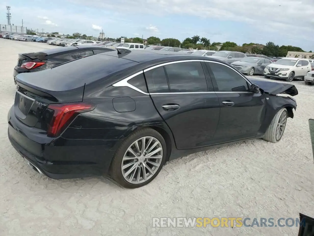 3 fotografías del automóvil dañado 1G6DN5RK3M0146325 CADILLAC CT5 2021