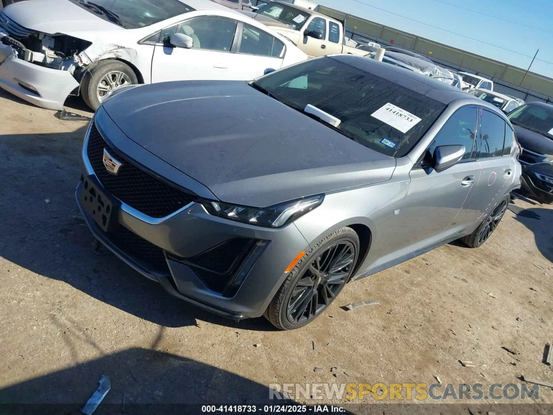 2 fotografías del automóvil dañado 1G6DP5RK6M0128539 CADILLAC CT5 2021