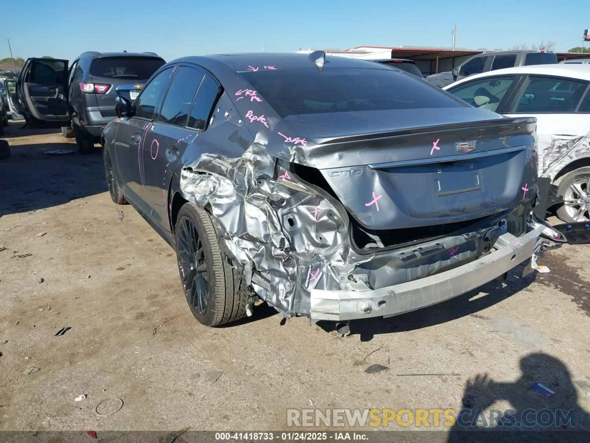 3 fotografías del automóvil dañado 1G6DP5RK6M0128539 CADILLAC CT5 2021