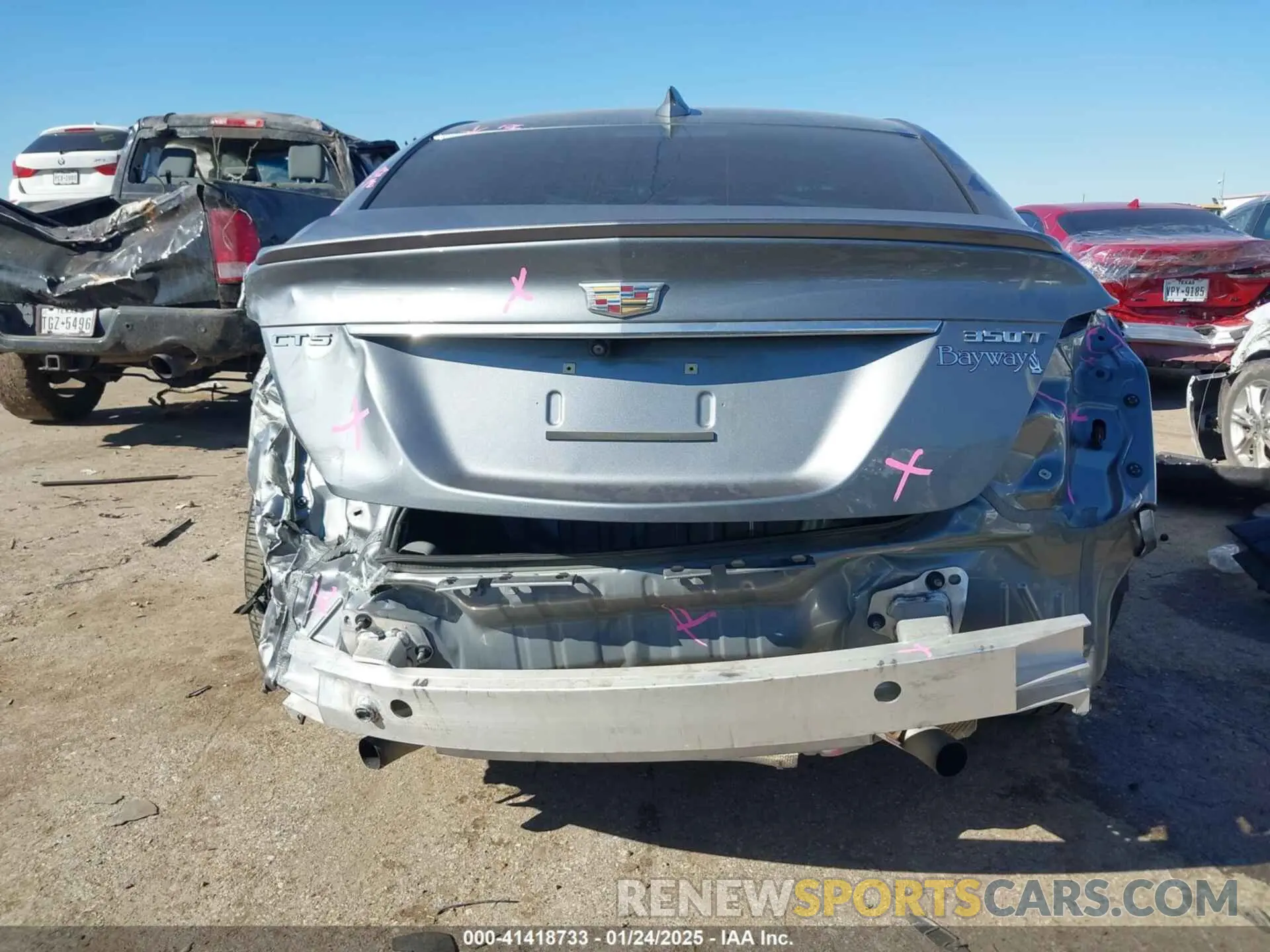 6 fotografías del automóvil dañado 1G6DP5RK6M0128539 CADILLAC CT5 2021