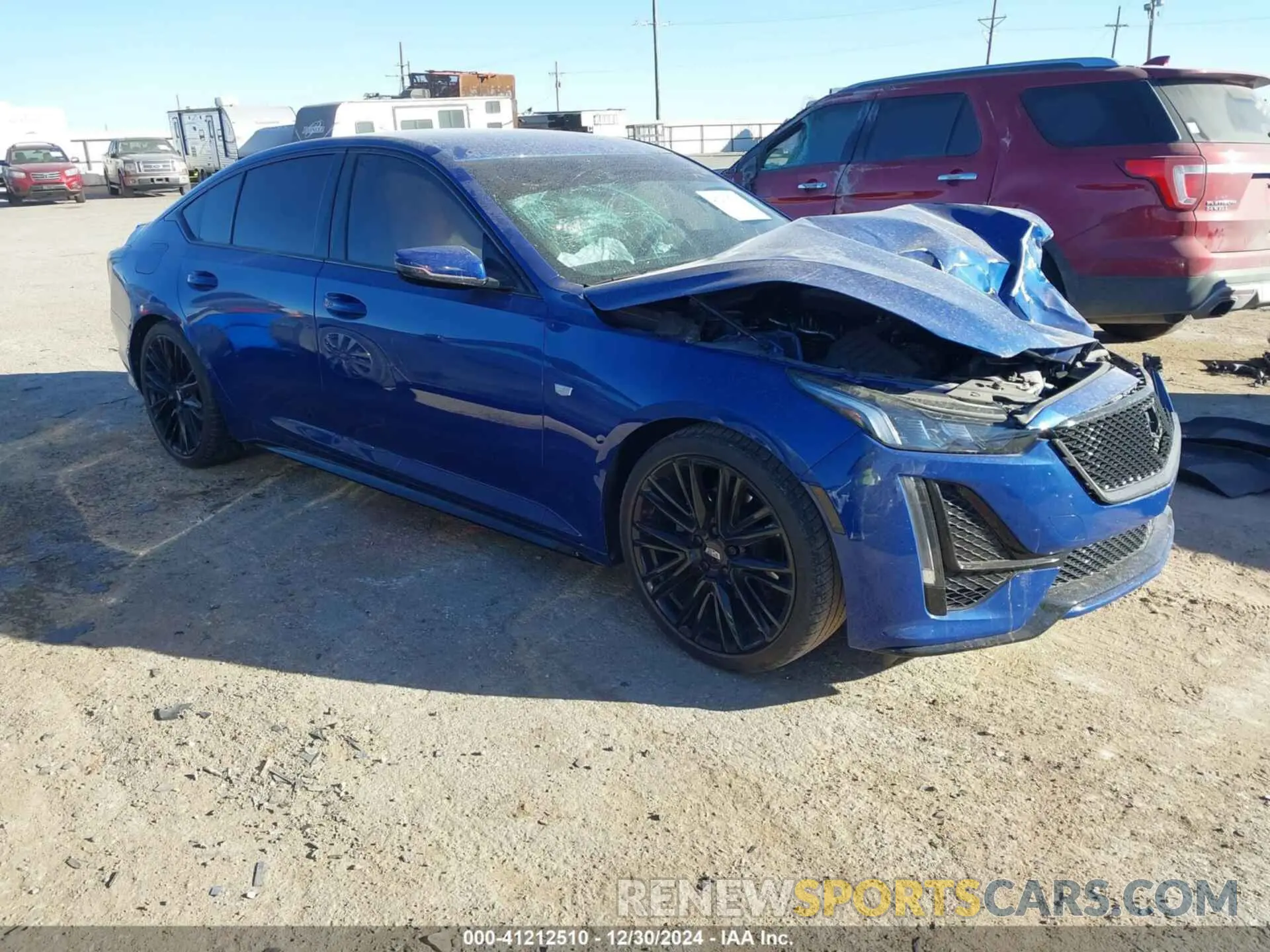 1 fotografías del automóvil dañado 1G6DP5RK9M0120788 CADILLAC CT5 2021