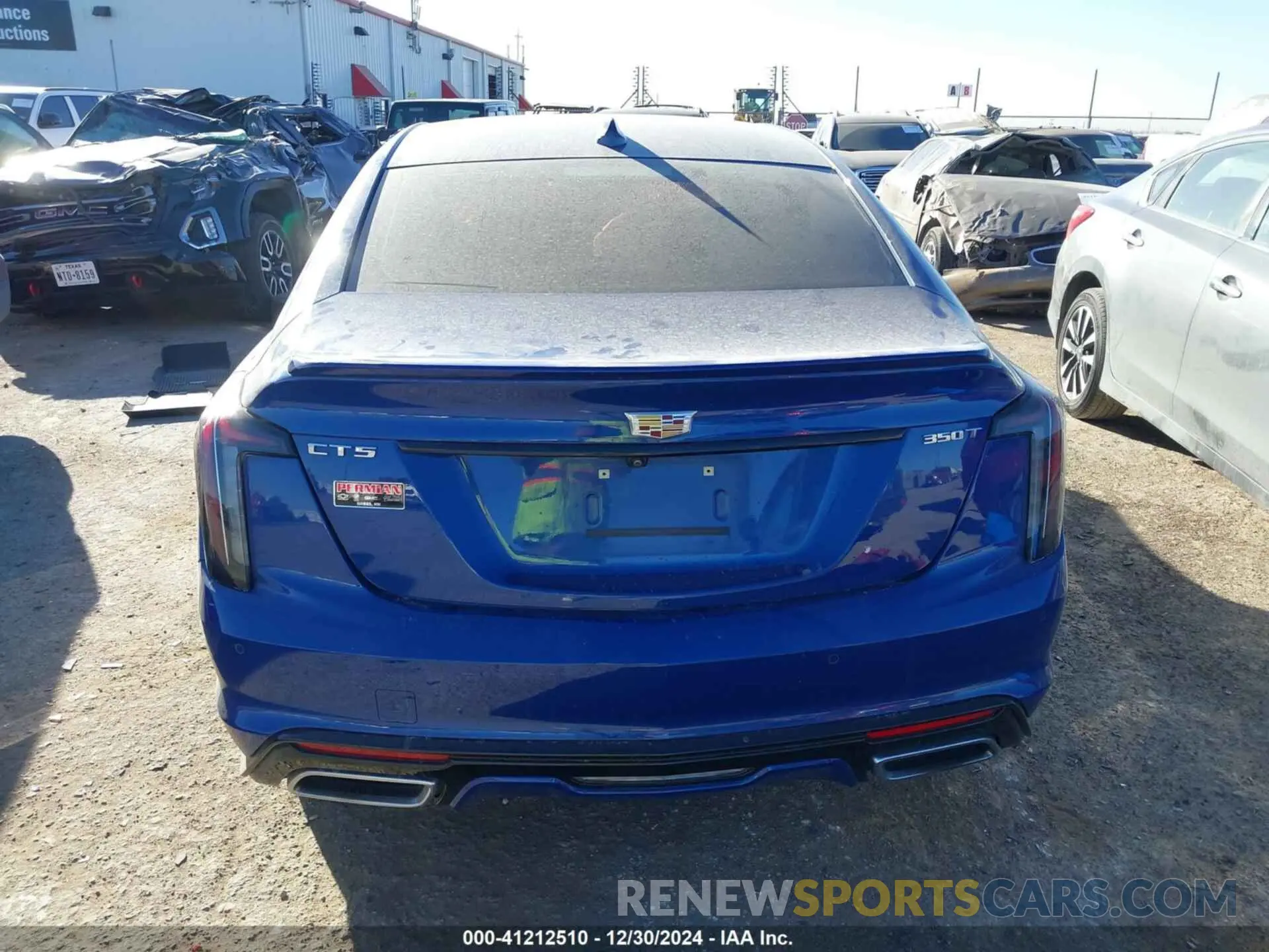 15 fotografías del automóvil dañado 1G6DP5RK9M0120788 CADILLAC CT5 2021