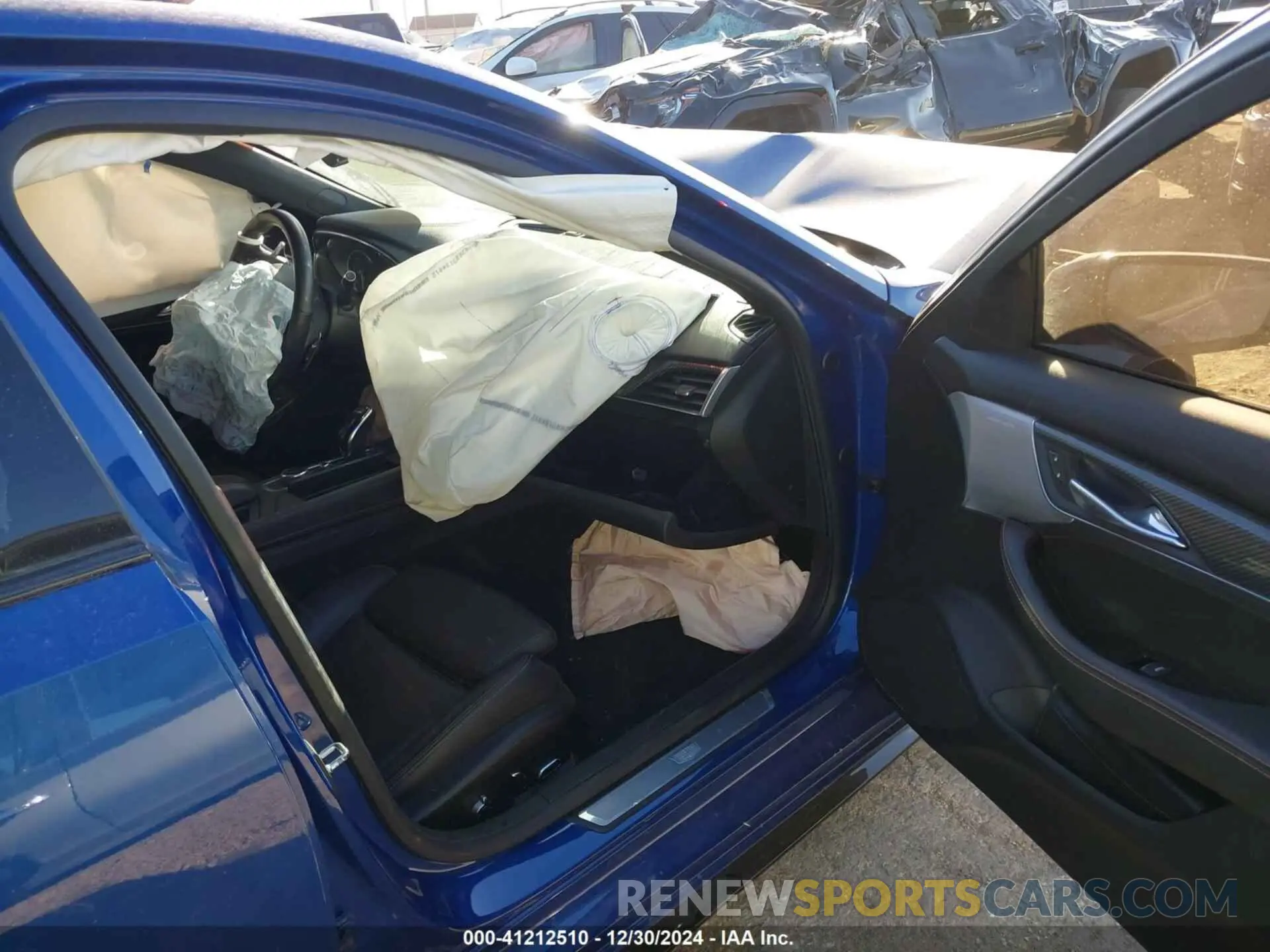 5 fotografías del automóvil dañado 1G6DP5RK9M0120788 CADILLAC CT5 2021