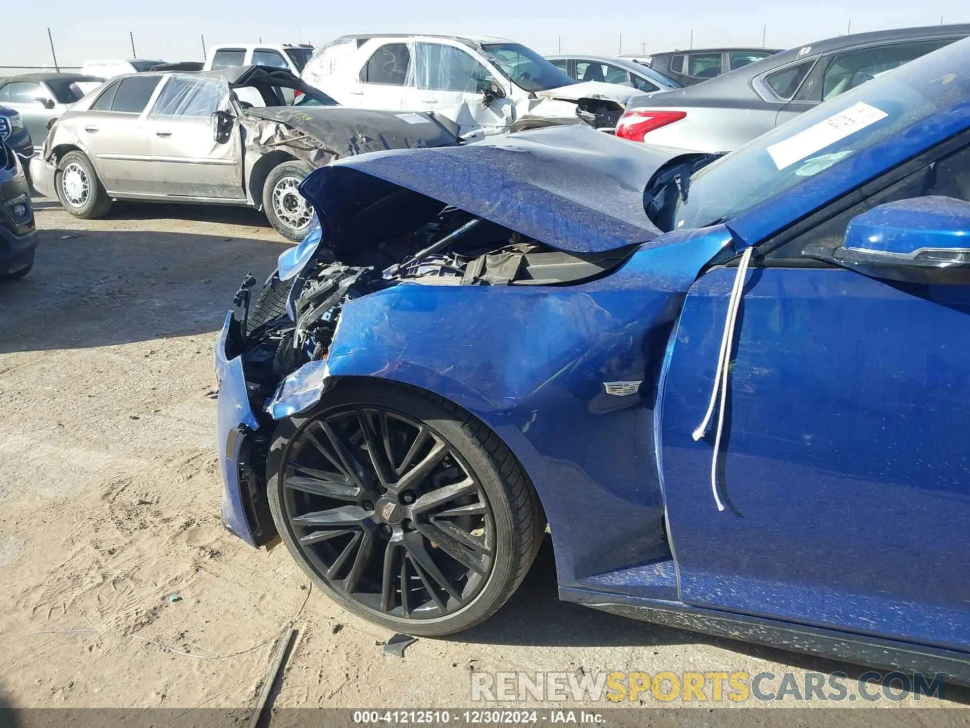 6 fotografías del automóvil dañado 1G6DP5RK9M0120788 CADILLAC CT5 2021