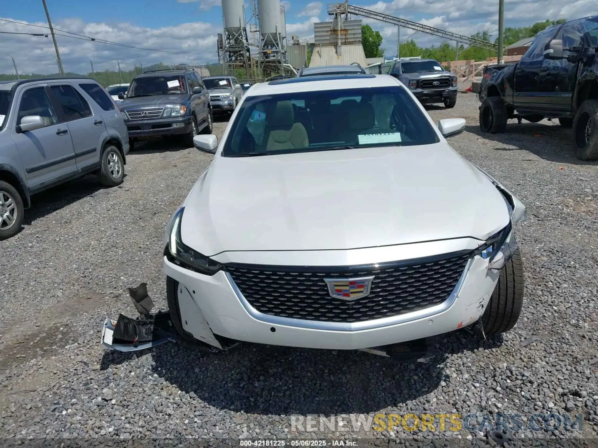 13 fotografías del automóvil dañado 1G6DT5RW5M0143287 CADILLAC CT5 2021