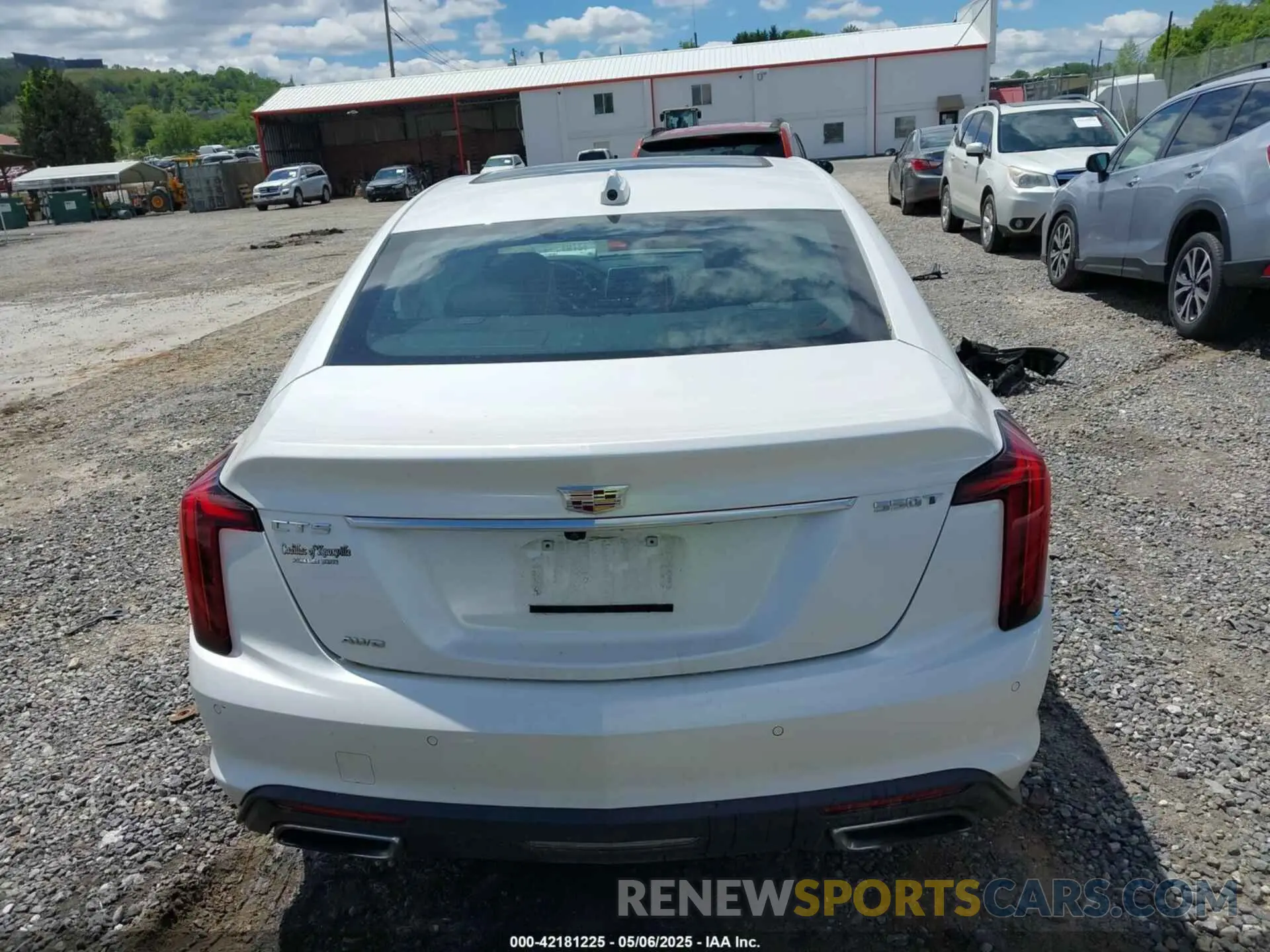 17 fotografías del automóvil dañado 1G6DT5RW5M0143287 CADILLAC CT5 2021