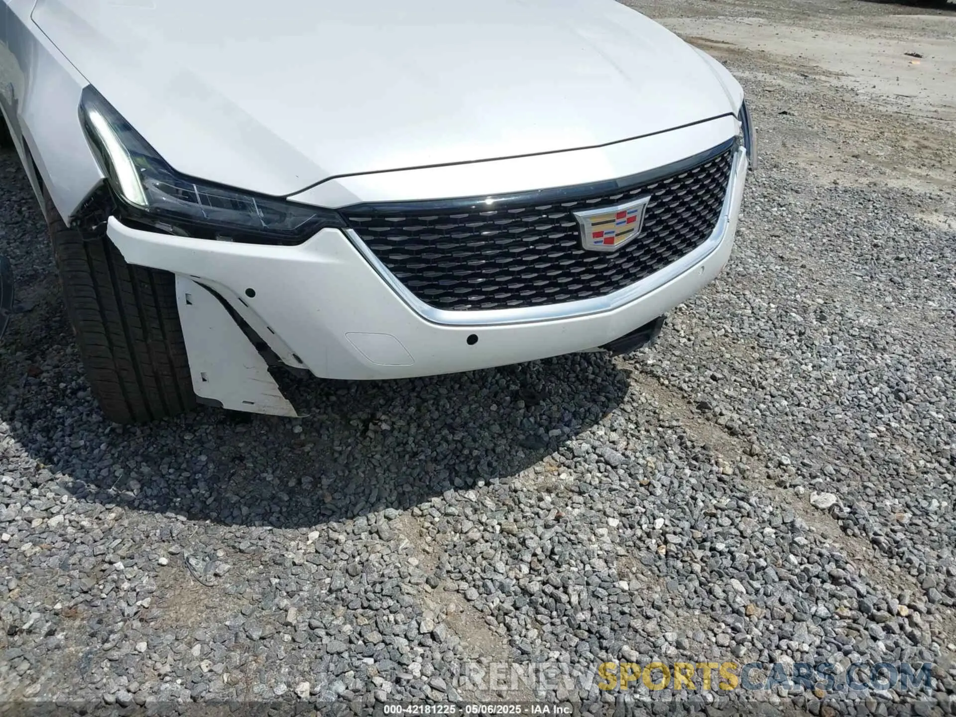 6 fotografías del automóvil dañado 1G6DT5RW5M0143287 CADILLAC CT5 2021