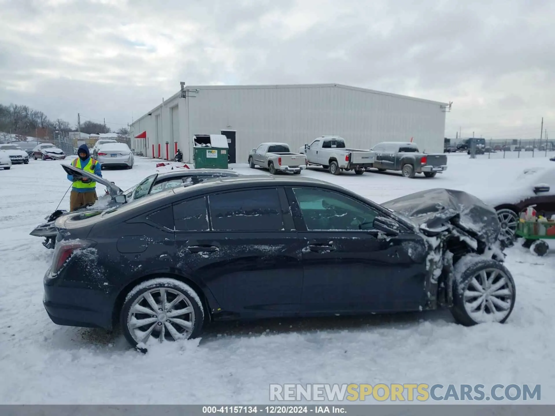 13 fotografías del automóvil dañado 1G6DU5RK1M0135455 CADILLAC CT5 2021
