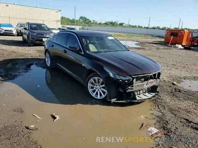 10 fotografías del automóvil dañado 1G6DW5RK7M0115110 CADILLAC CT5 2021