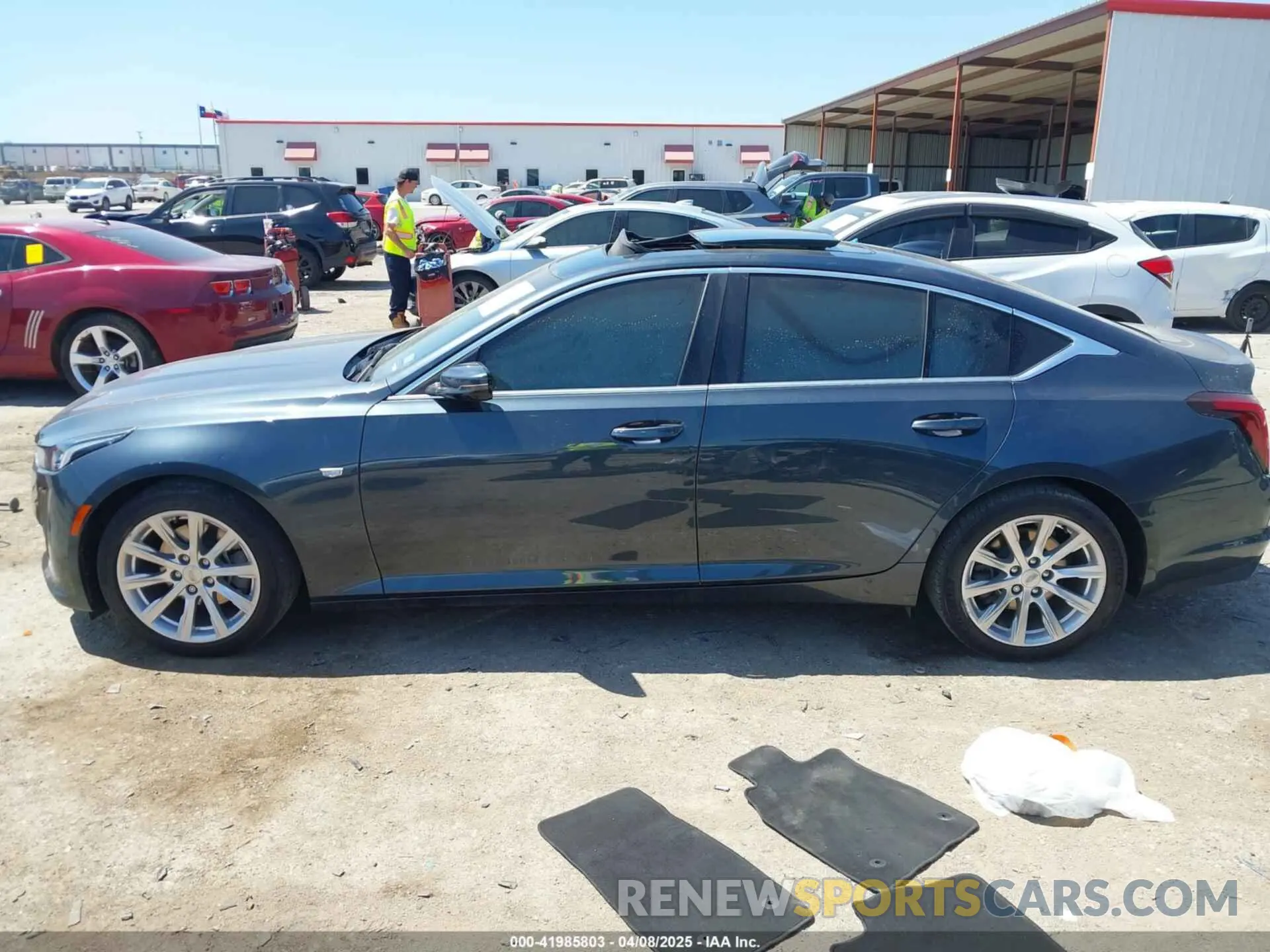 14 fotografías del automóvil dañado 1G6DW5RKXM0144424 CADILLAC CT5 2021