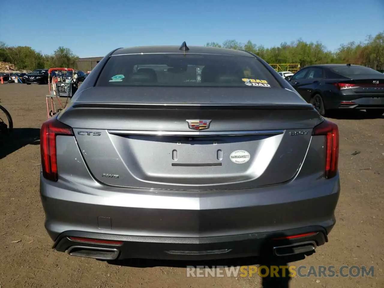 6 fotografías del automóvil dañado 1G6DX5RK1M0126620 CADILLAC CT5 2021