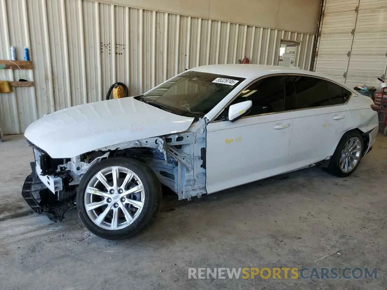 1 fotografías del automóvil dañado 1G6DM5RK1N0125025 CADILLAC CT5 2022