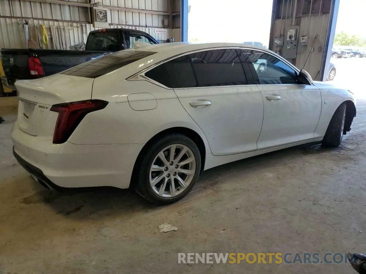 3 fotografías del automóvil dañado 1G6DM5RK1N0125025 CADILLAC CT5 2022