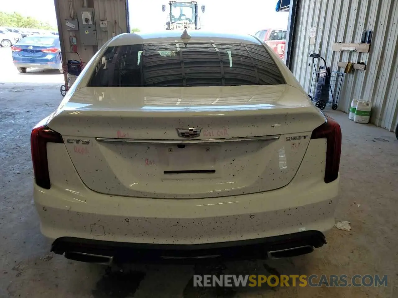 6 fotografías del automóvil dañado 1G6DM5RK1N0125025 CADILLAC CT5 2022