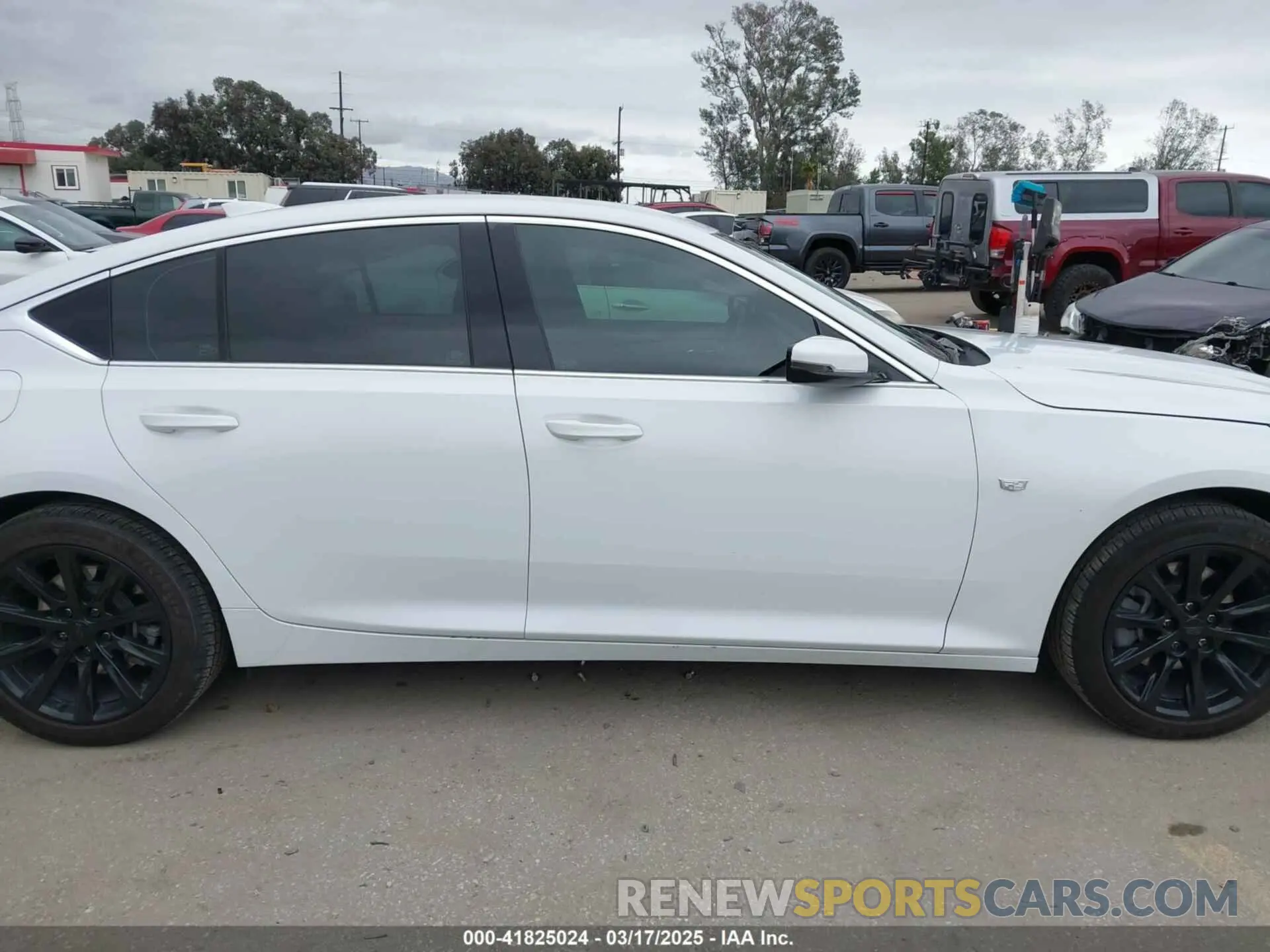14 fotografías del automóvil dañado 1G6DM5RK6N0136036 CADILLAC CT5 2022