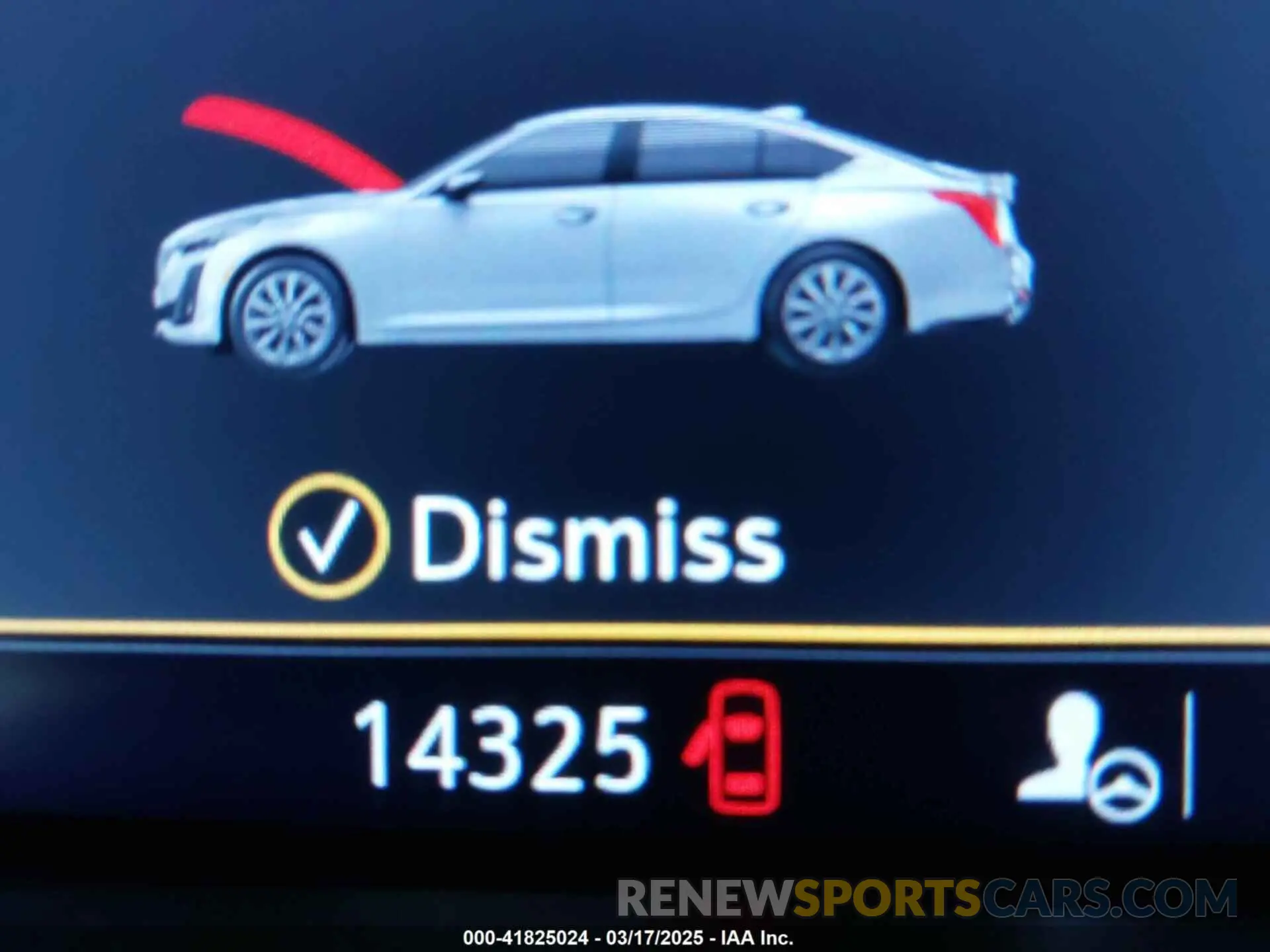 16 fotografías del automóvil dañado 1G6DM5RK6N0136036 CADILLAC CT5 2022