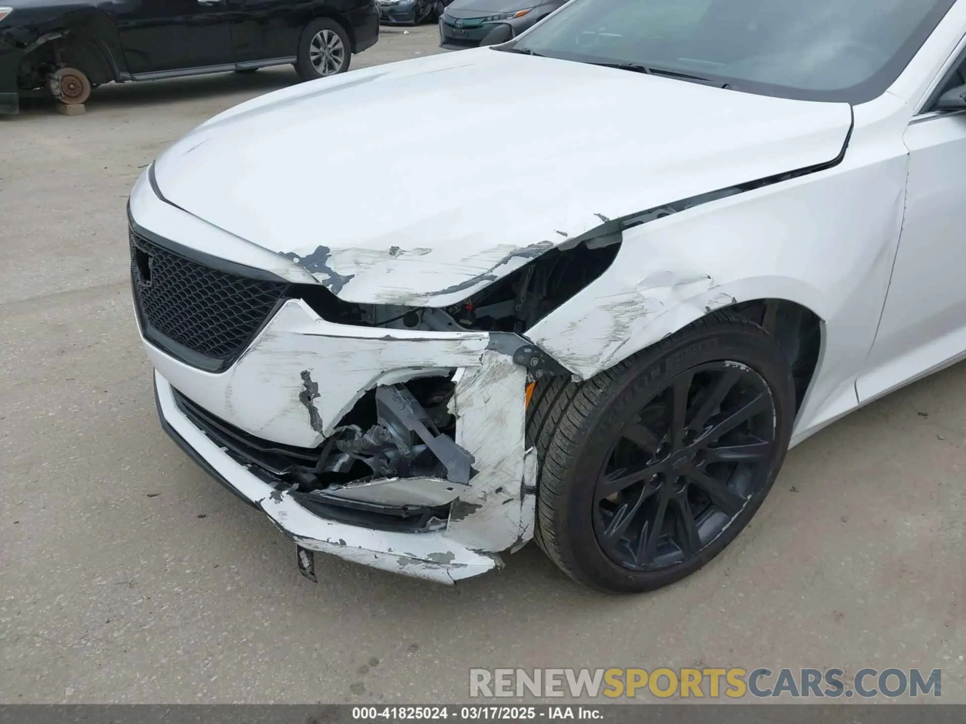 6 fotografías del automóvil dañado 1G6DM5RK6N0136036 CADILLAC CT5 2022