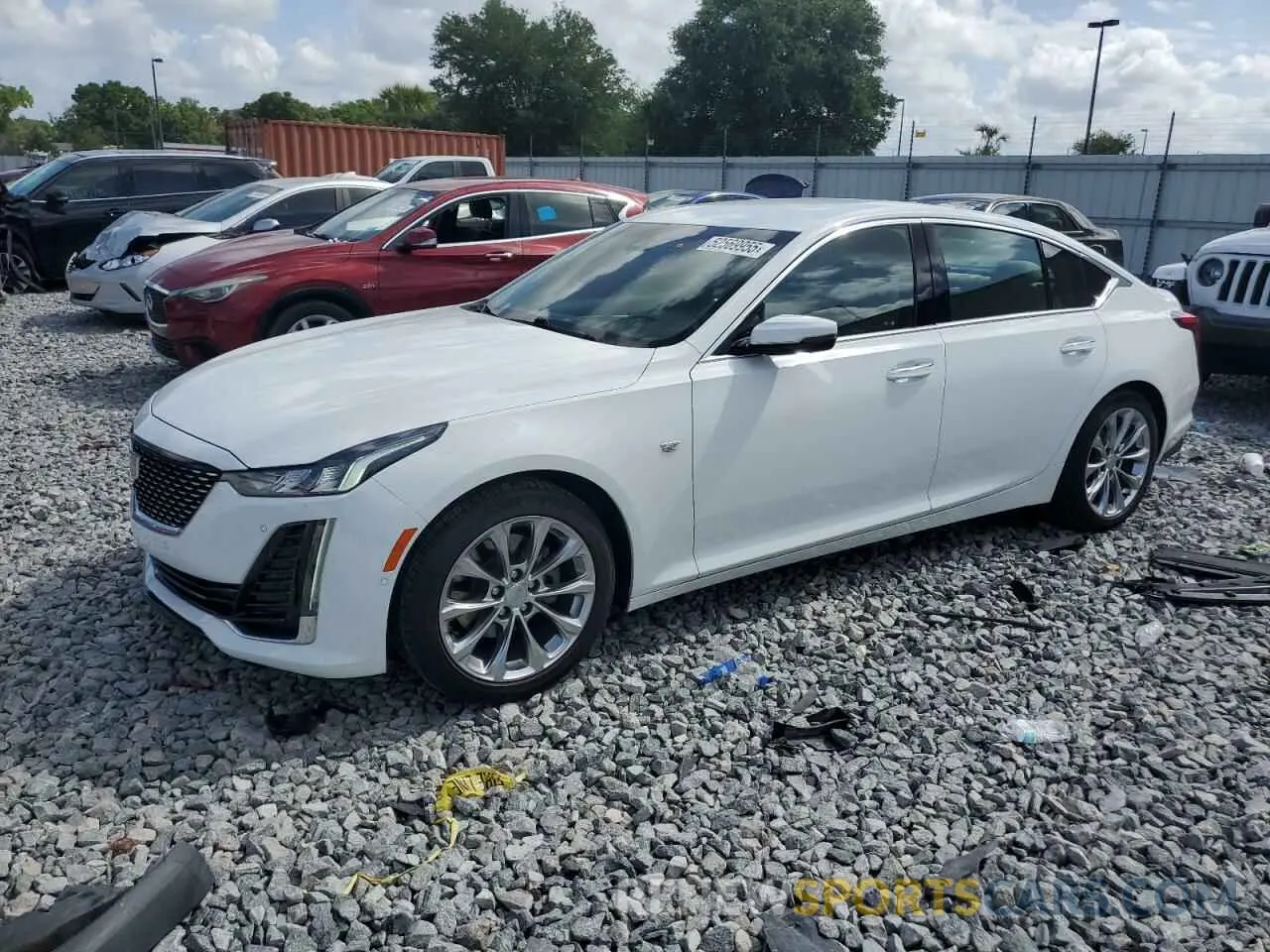 1 fotografías del automóvil dañado 1G6DN5RK3N0129283 CADILLAC CT5 2022
