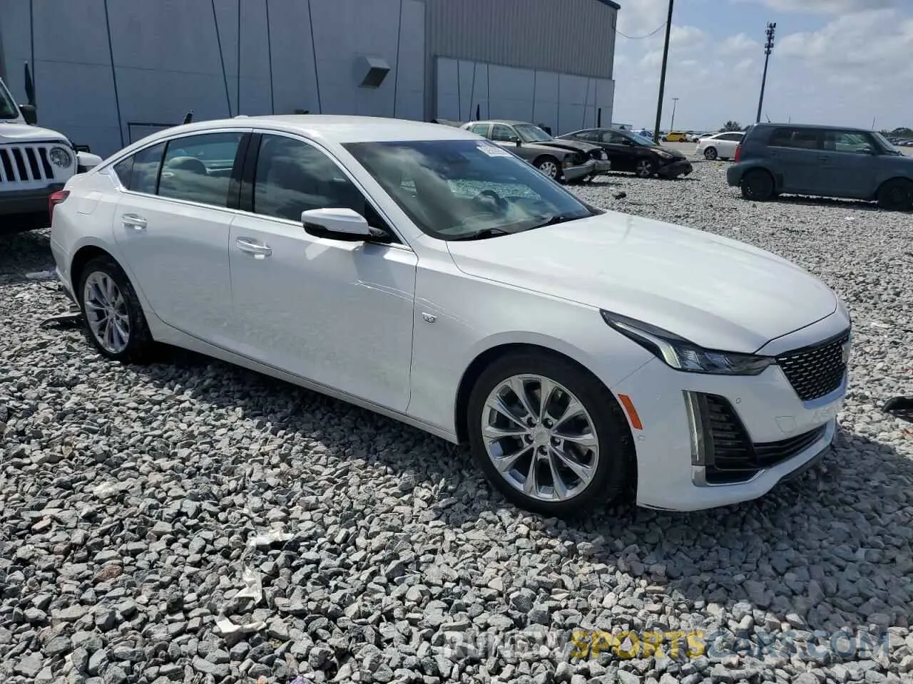 4 fotografías del automóvil dañado 1G6DN5RK3N0129283 CADILLAC CT5 2022