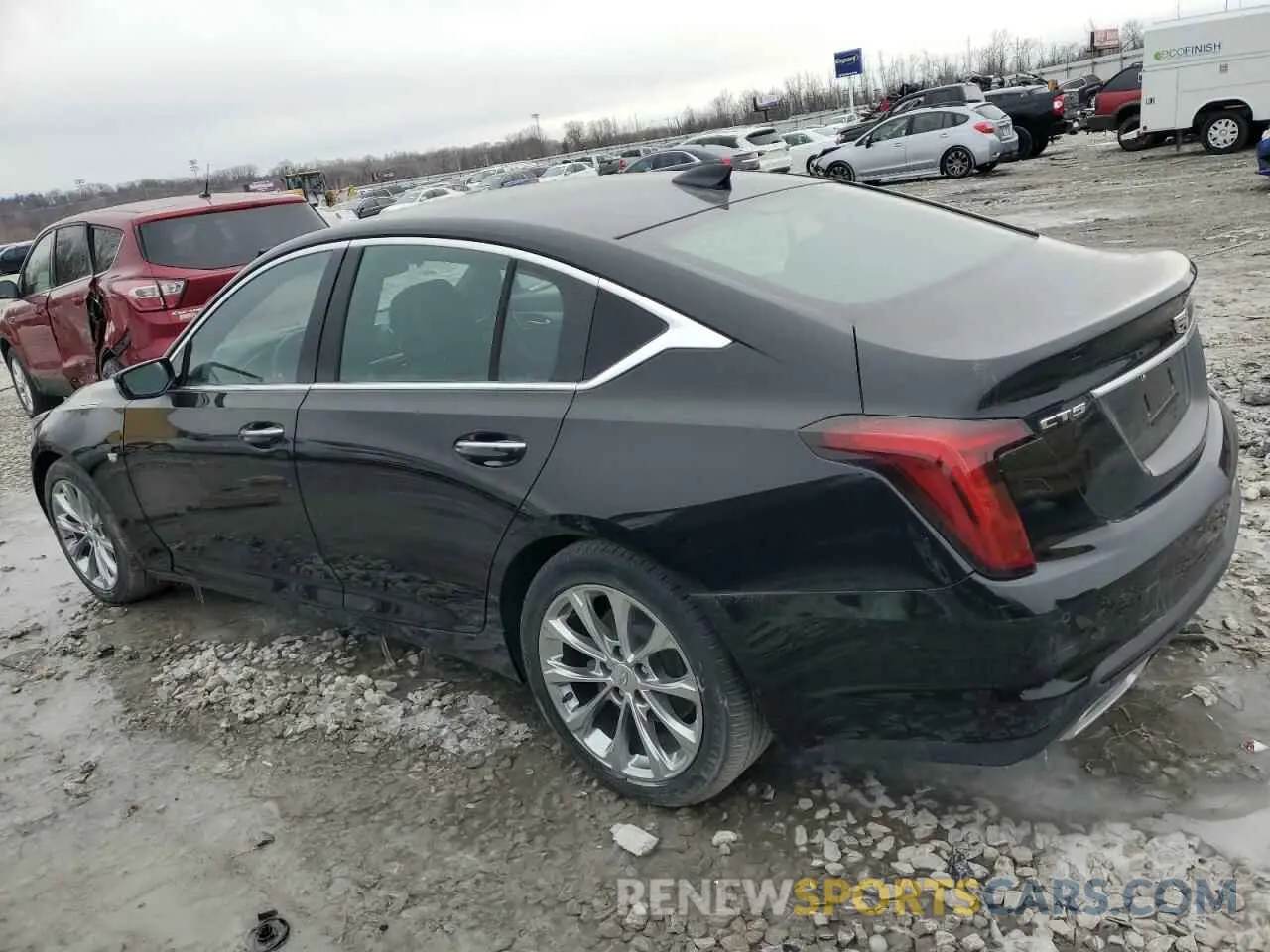 2 fotografías del automóvil dañado 1G6DN5RKXN0121584 CADILLAC CT5 2022