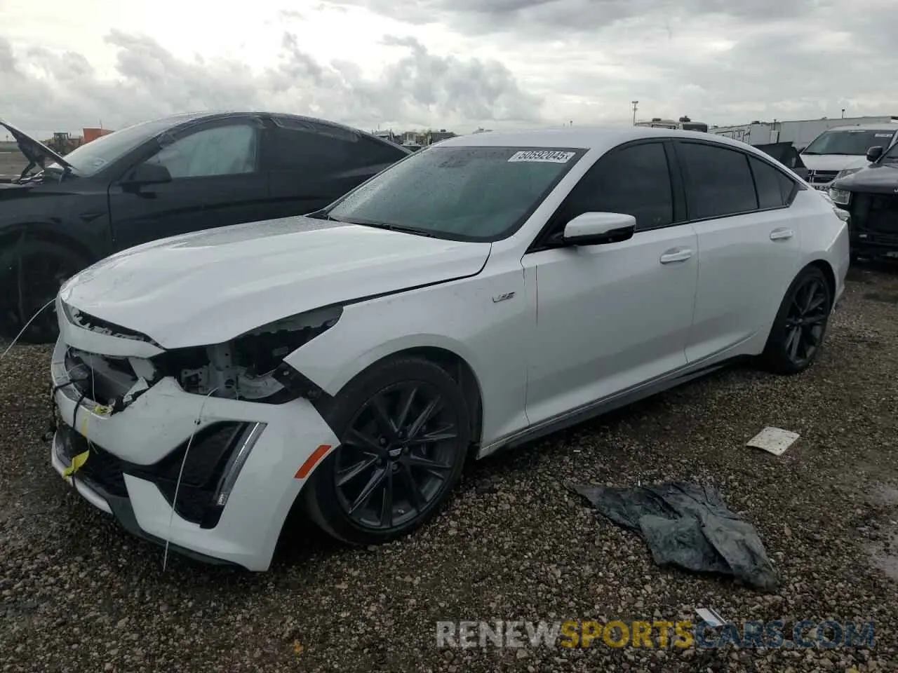 1 fotografías del automóvil dañado 1G6DR5RW0N0132620 CADILLAC CT5 2022