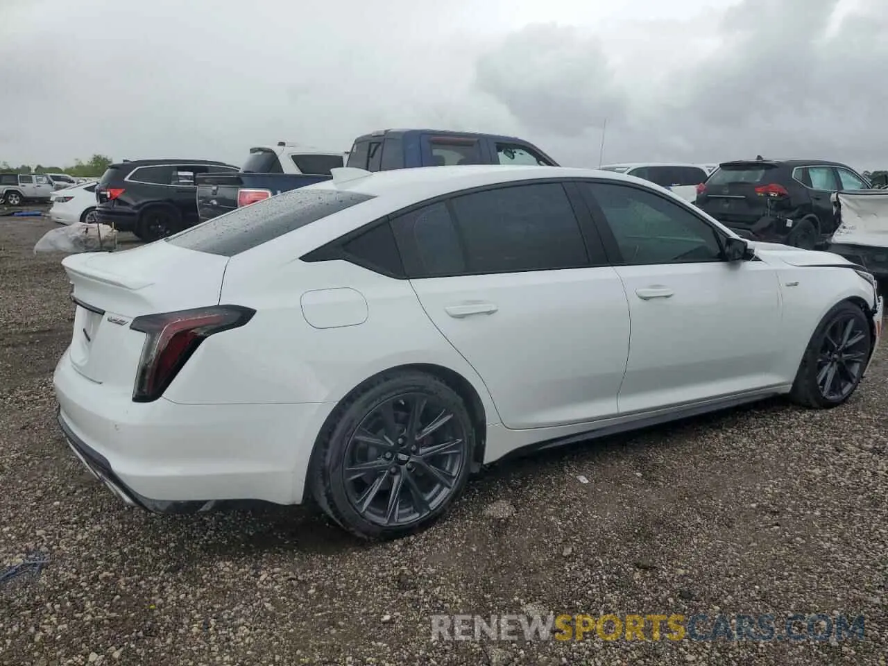 3 fotografías del automóvil dañado 1G6DR5RW0N0132620 CADILLAC CT5 2022