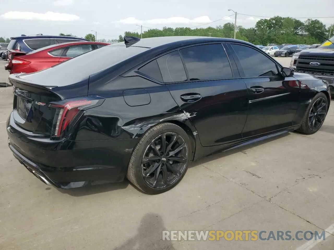 3 fotografías del automóvil dañado 1G6DR5RW2N0135874 CADILLAC CT5 2022
