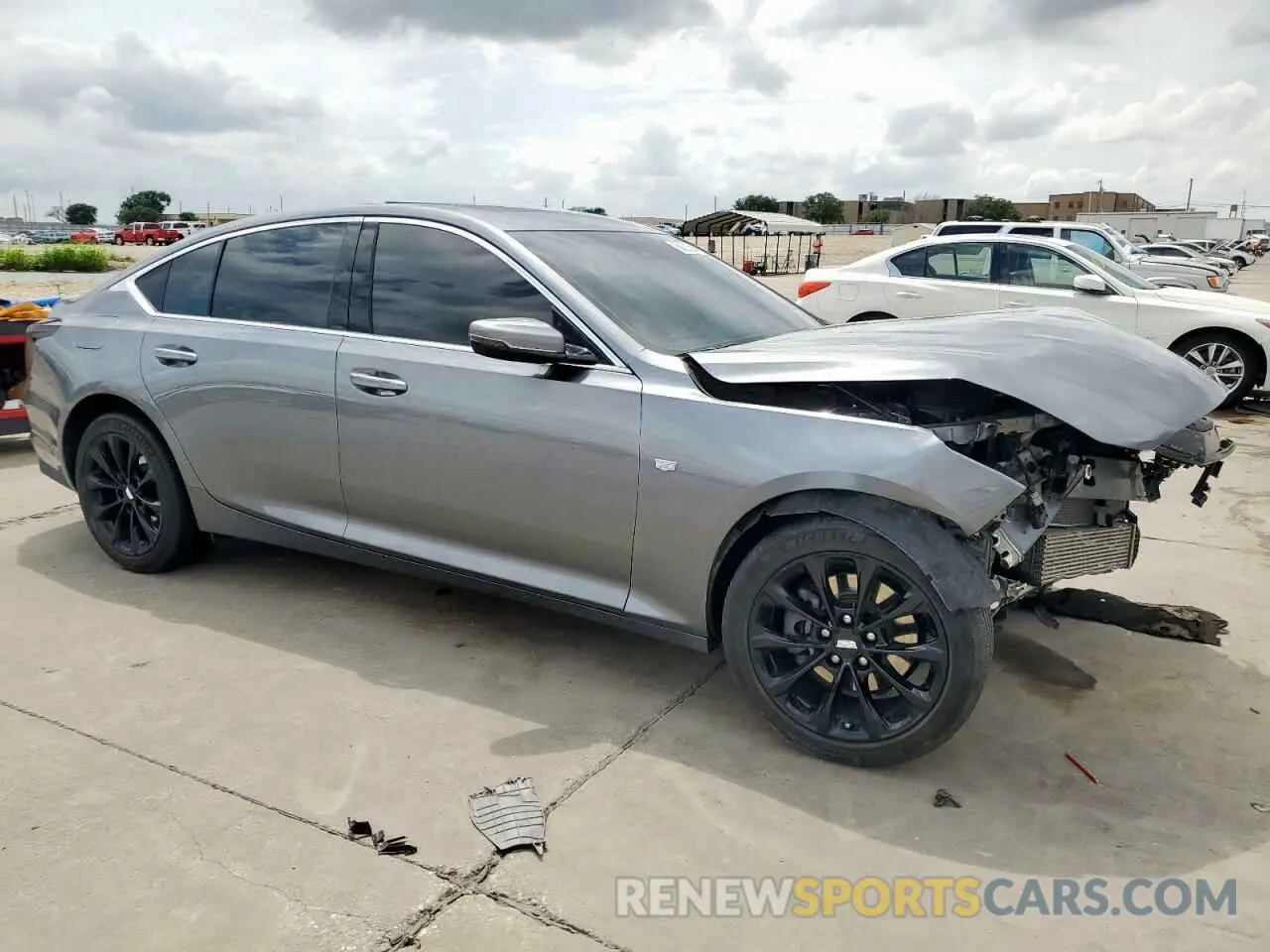 4 fotografías del automóvil dañado 1G6DT5RK2N0117177 CADILLAC CT5 2022