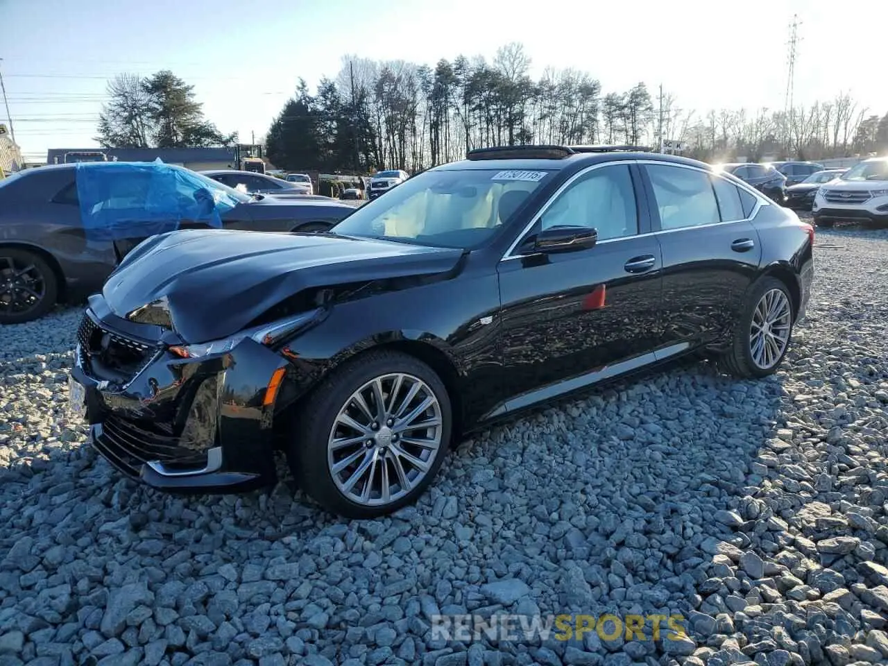 1 fotografías del automóvil dañado 1G6DT5RK4N0136202 CADILLAC CT5 2022