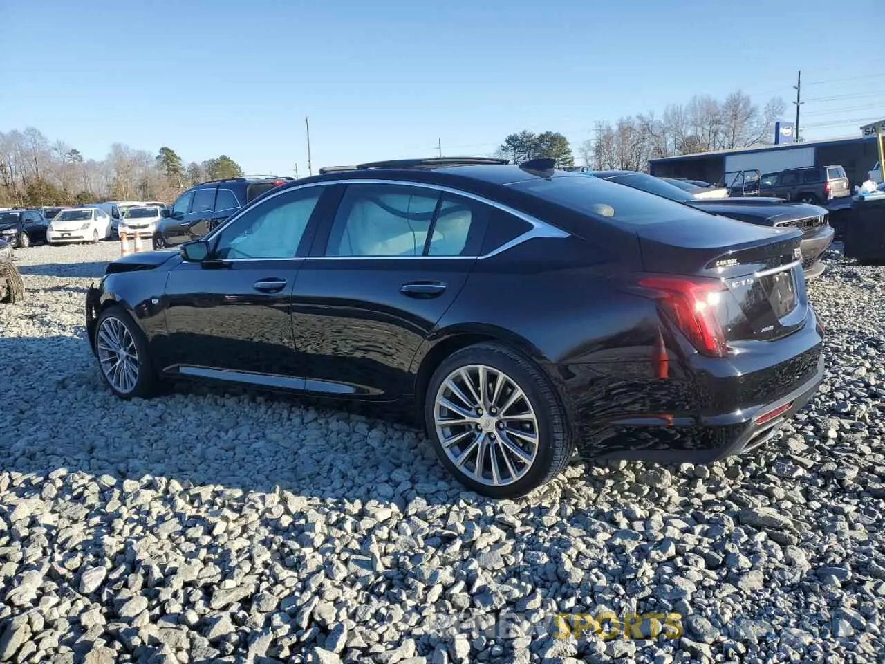 2 fotografías del automóvil dañado 1G6DT5RK4N0136202 CADILLAC CT5 2022