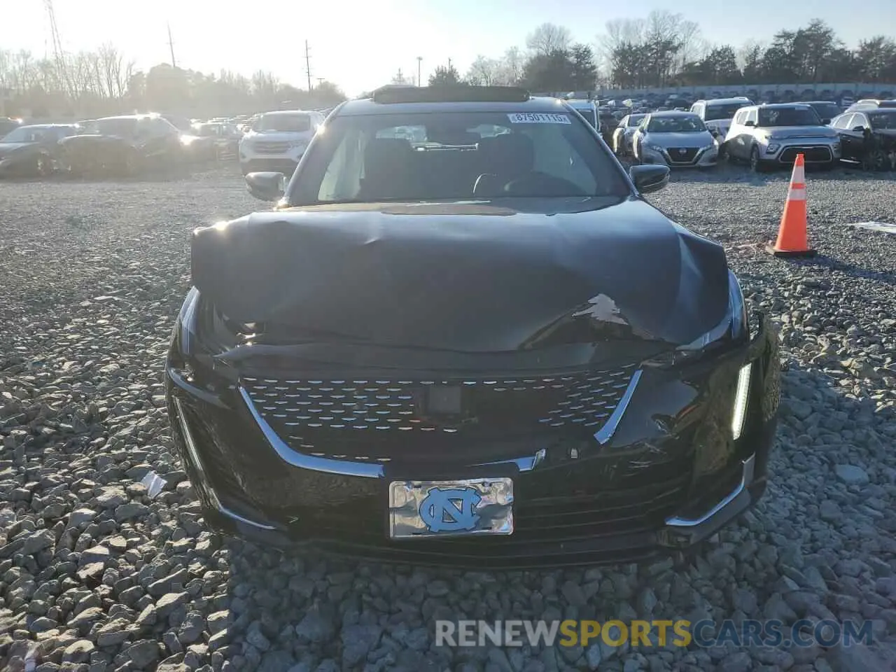 5 fotografías del automóvil dañado 1G6DT5RK4N0136202 CADILLAC CT5 2022