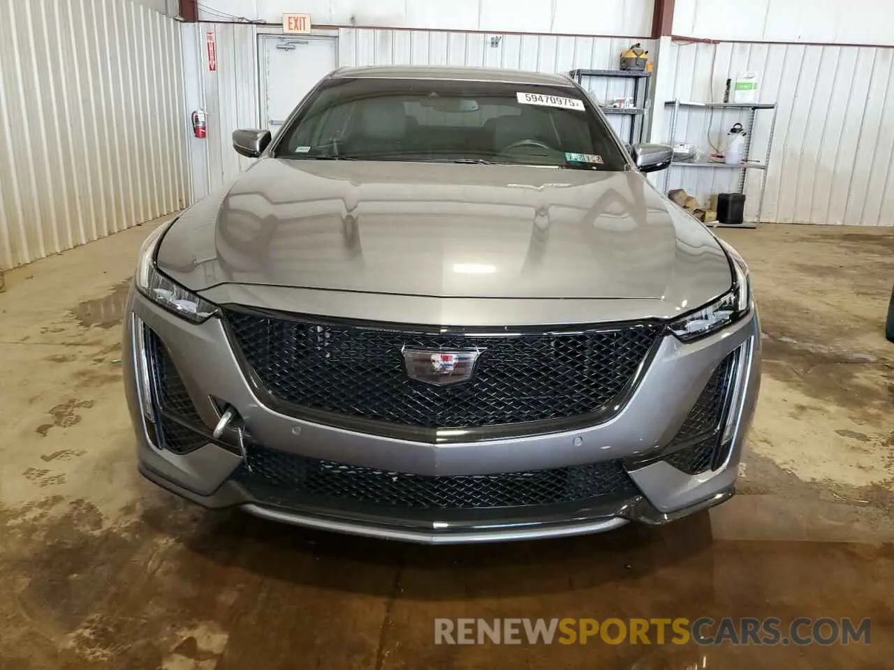 5 fotografías del automóvil dañado 1G6DU5RK8N0124387 CADILLAC CT5 2022