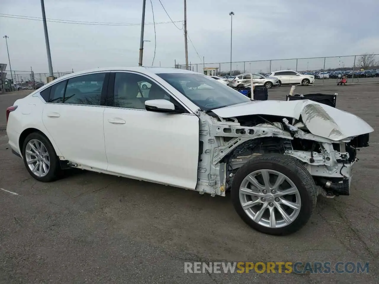 4 fotografías del automóvil dañado 1G6DX5RK4N0136320 CADILLAC CT5 2022