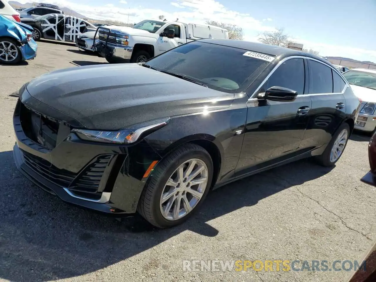 1 fotografías del automóvil dañado 1G6DX5RK5N0117002 CADILLAC CT5 2022