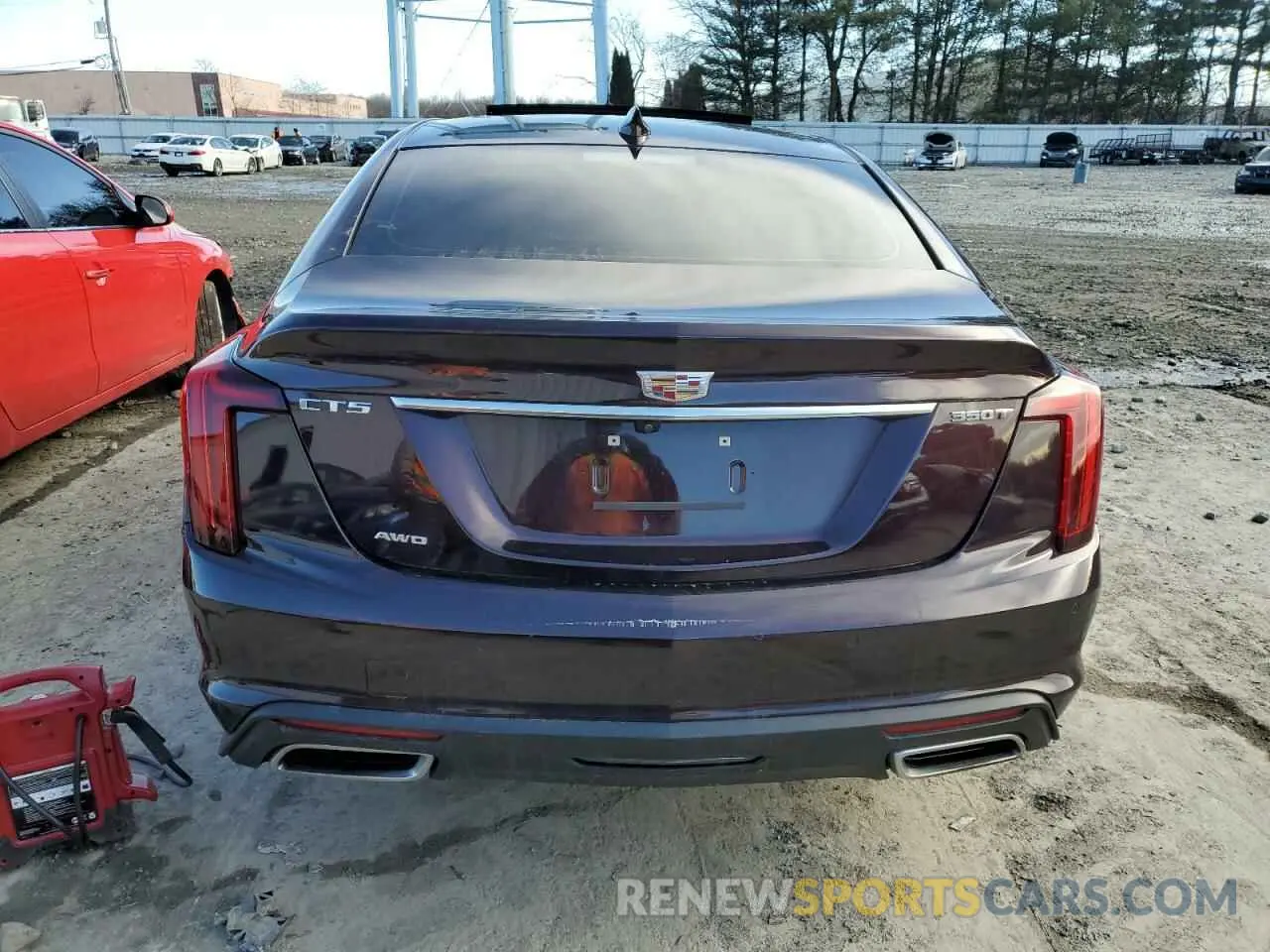 6 fotografías del automóvil dañado 1G6DX5RK9N0110408 CADILLAC CT5 2022