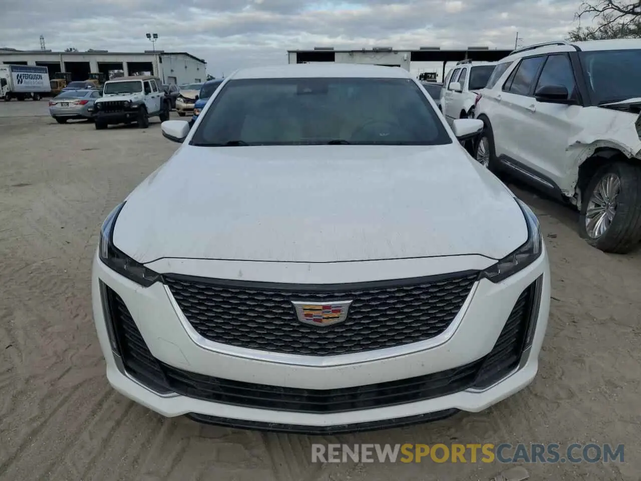 5 fotografías del automóvil dañado 1G6DM5RK9P0130881 CADILLAC CT5 2023