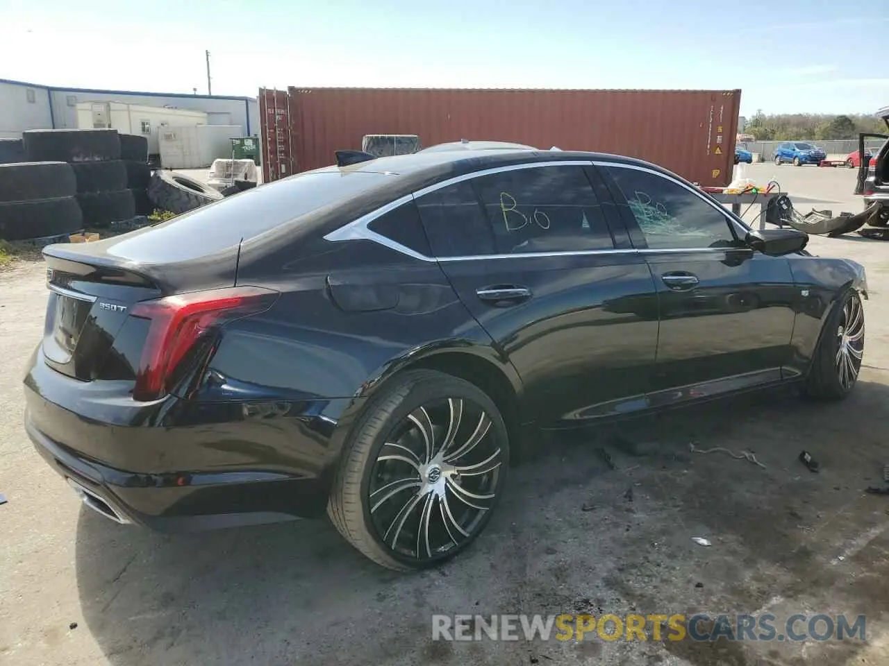 3 fotografías del automóvil dañado 1G6DN5RK0P0134086 CADILLAC CT5 2023
