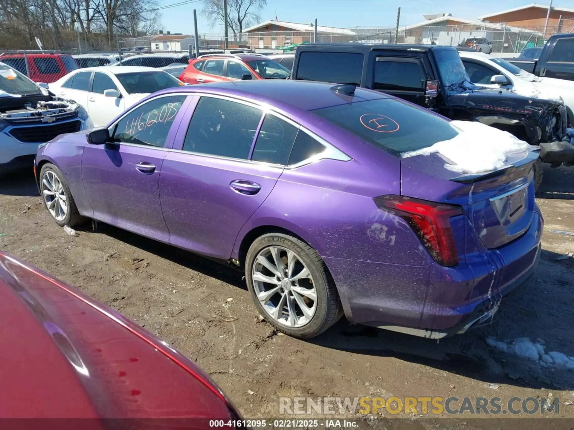 14 fotografías del automóvil dañado 1G6DN5RK6P0133072 CADILLAC CT5 2023