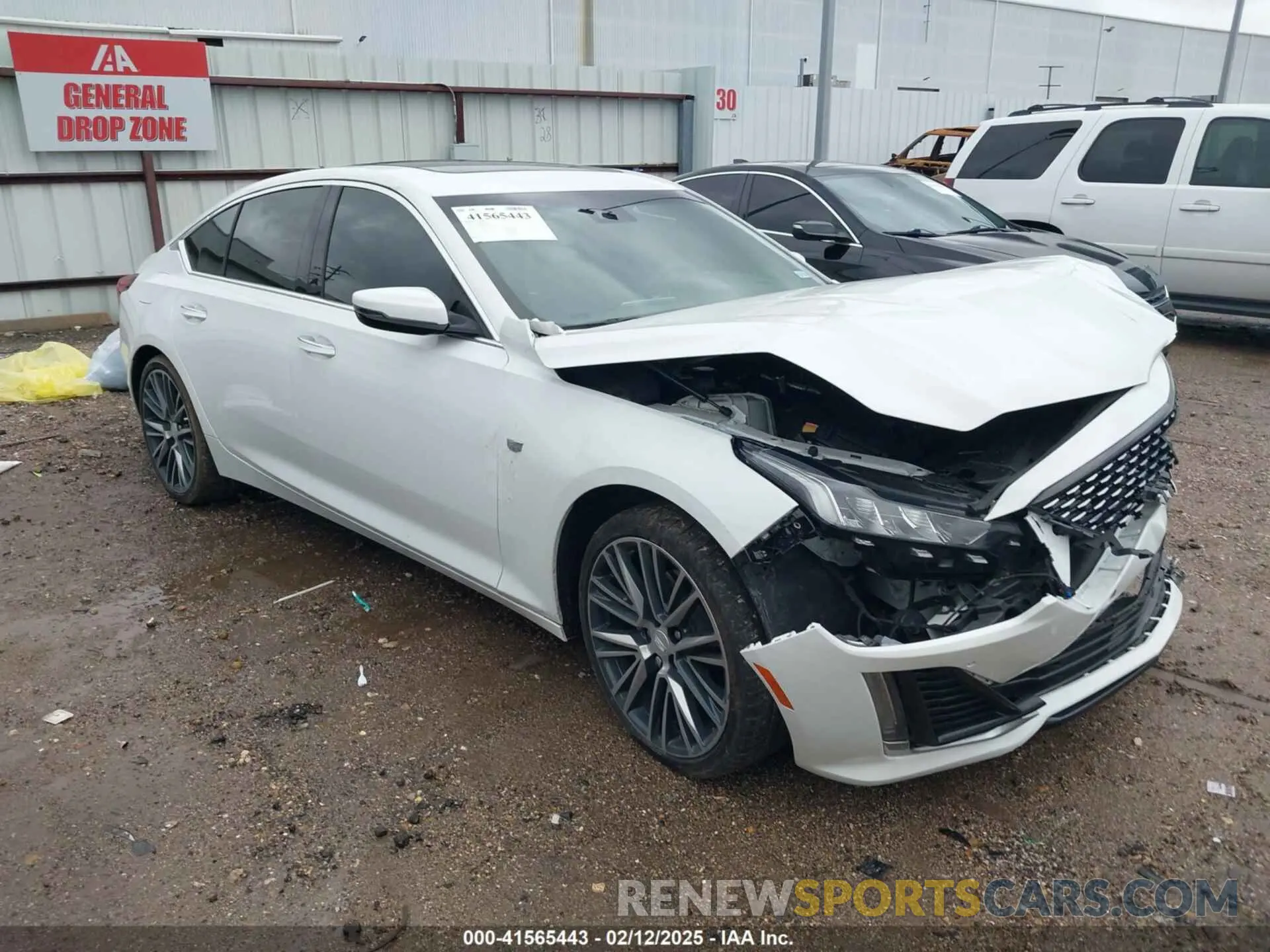 1 fotografías del automóvil dañado 1G6DN5RKXP0123435 CADILLAC CT5 2023