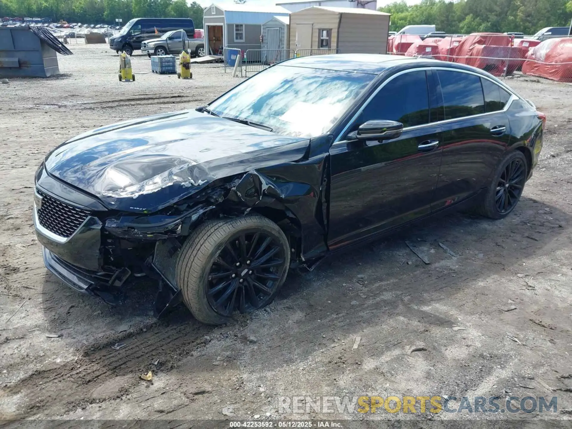 2 fotografías del automóvil dañado 1G6DN5RW4P0105306 CADILLAC CT5 2023