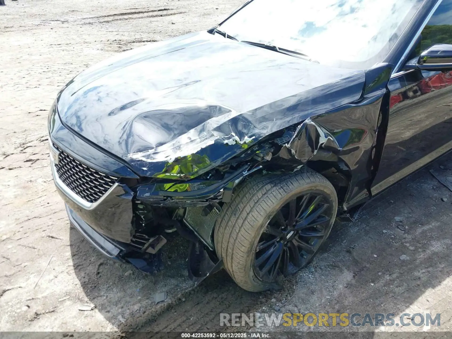 6 fotografías del automóvil dañado 1G6DN5RW4P0105306 CADILLAC CT5 2023