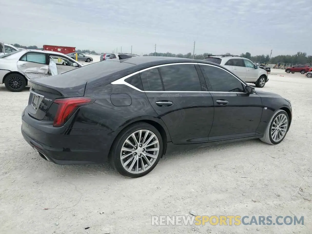 3 fotografías del automóvil dañado 1G6DN5RW7P0107809 CADILLAC CT5 2023